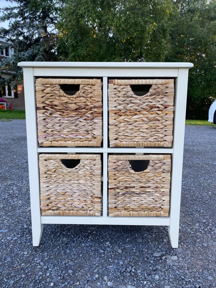 For Living Verona 4-Drawer Storage Cabinet (CAN DELIVER)