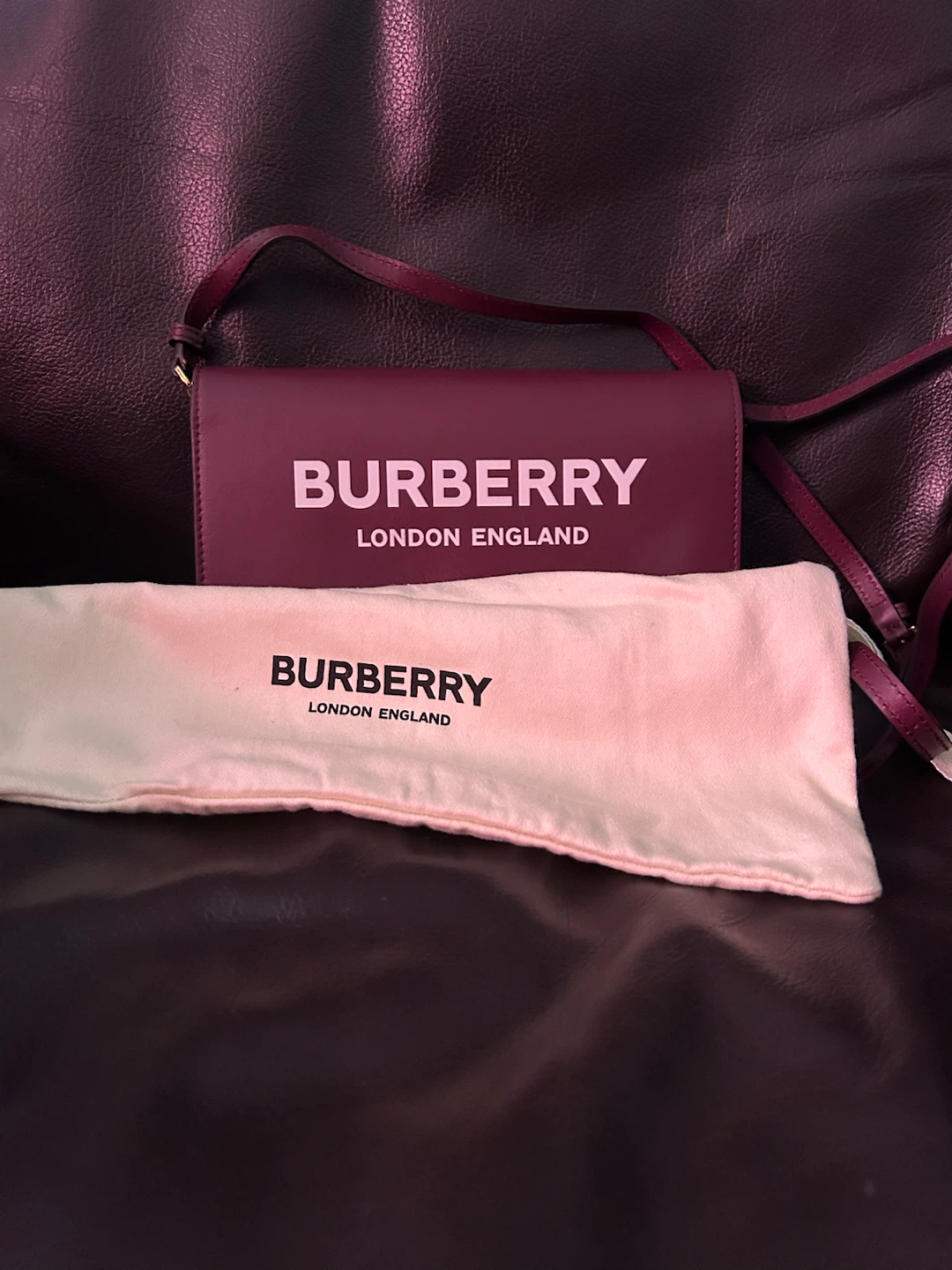 Burberry London England Clutch/Shoulder Bag