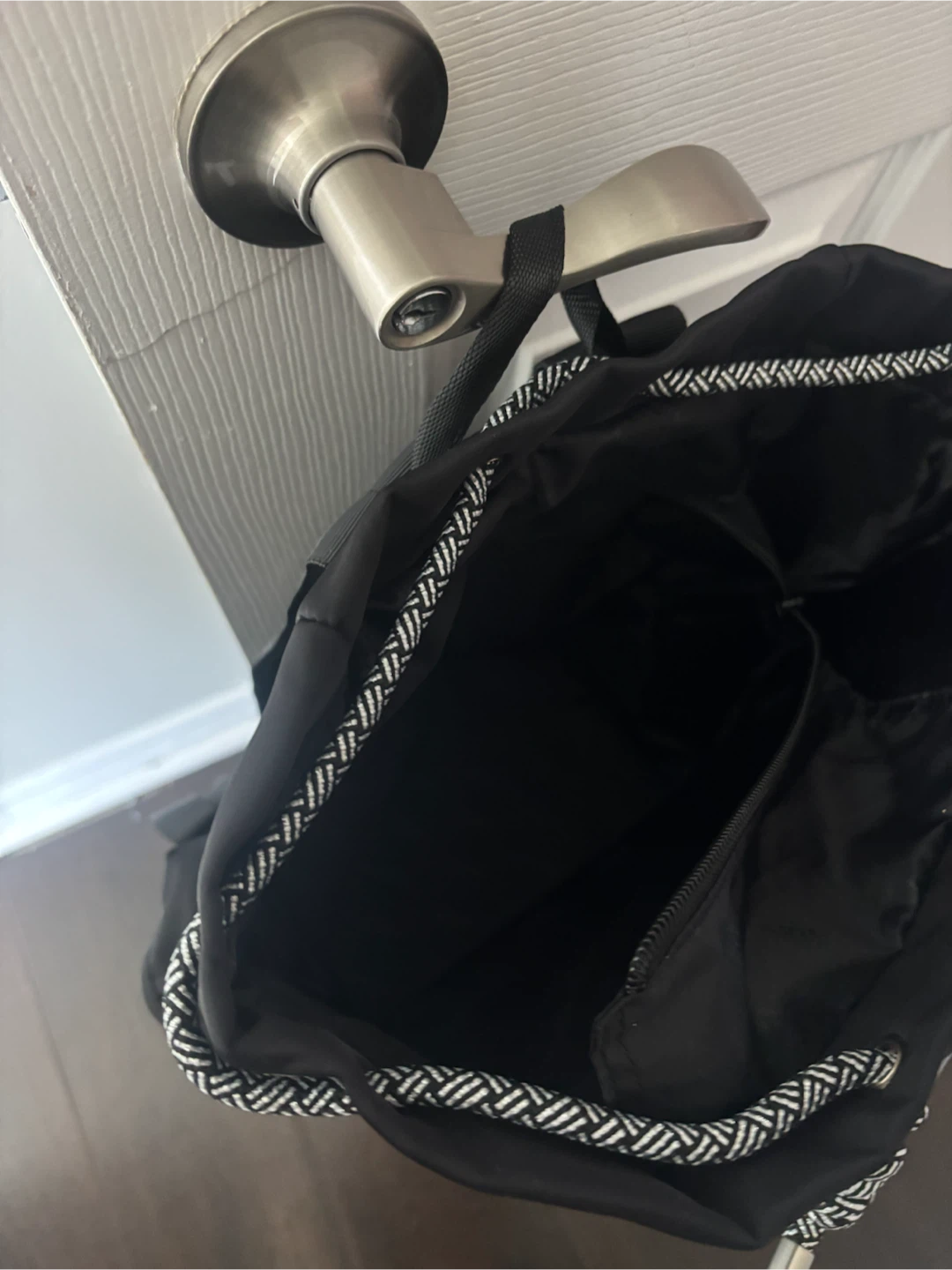 Versace Black Nylon Backpack - photo 3