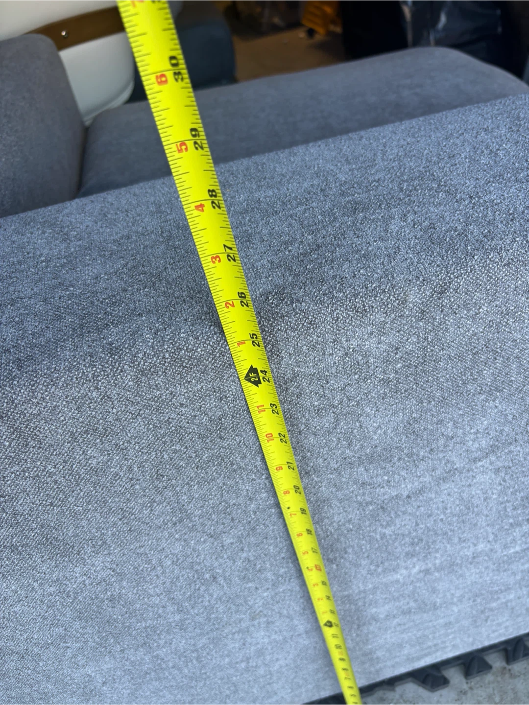 Grey Fabric corner Sofa - photo 3