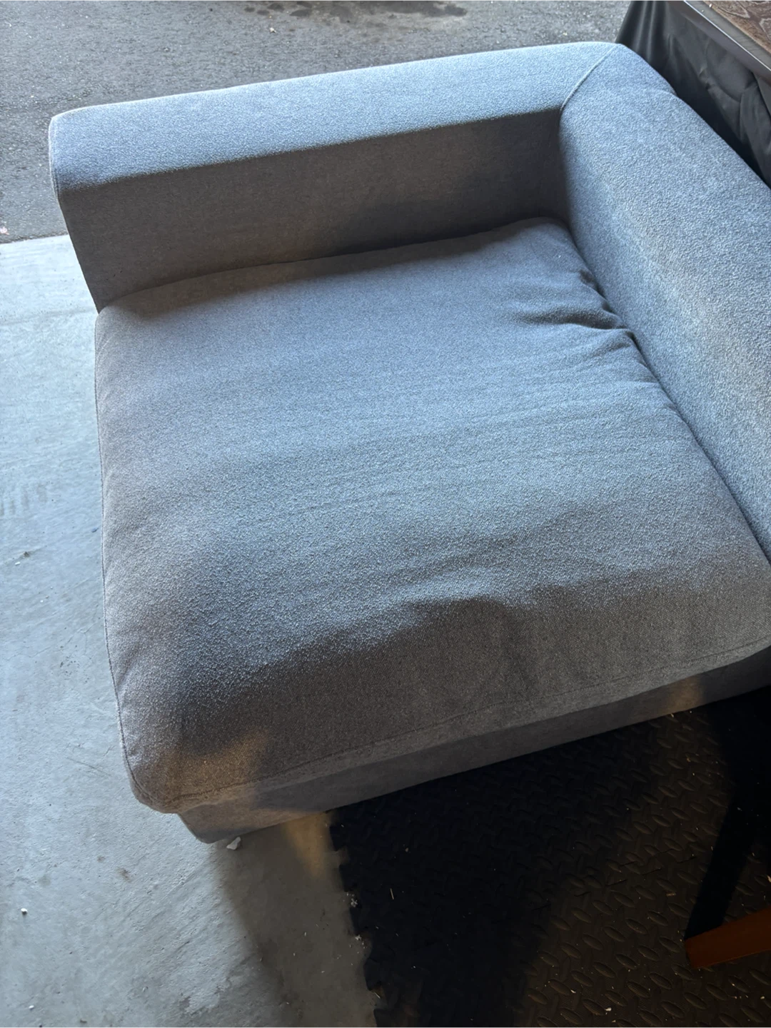 Grey Fabric corner Sofa - photo 4
