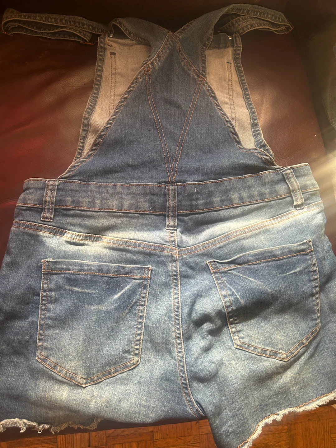 EIGHTYTWO Denim Short Overalls Size 9 - photo 3