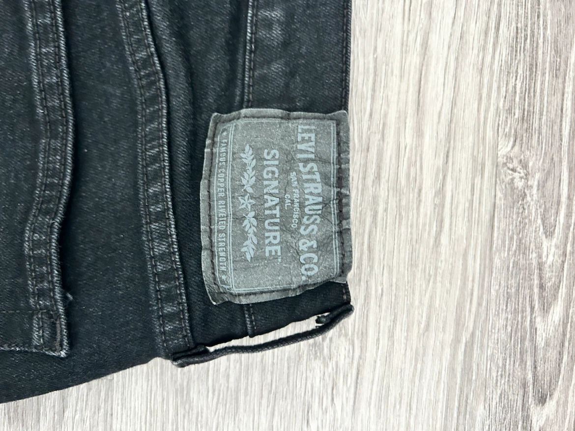 Levi Strauss Signature Black Jeans - photo 3