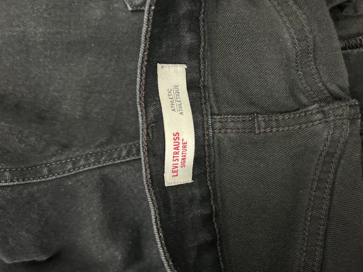 Levi Strauss Signature Black Jeans - photo 4