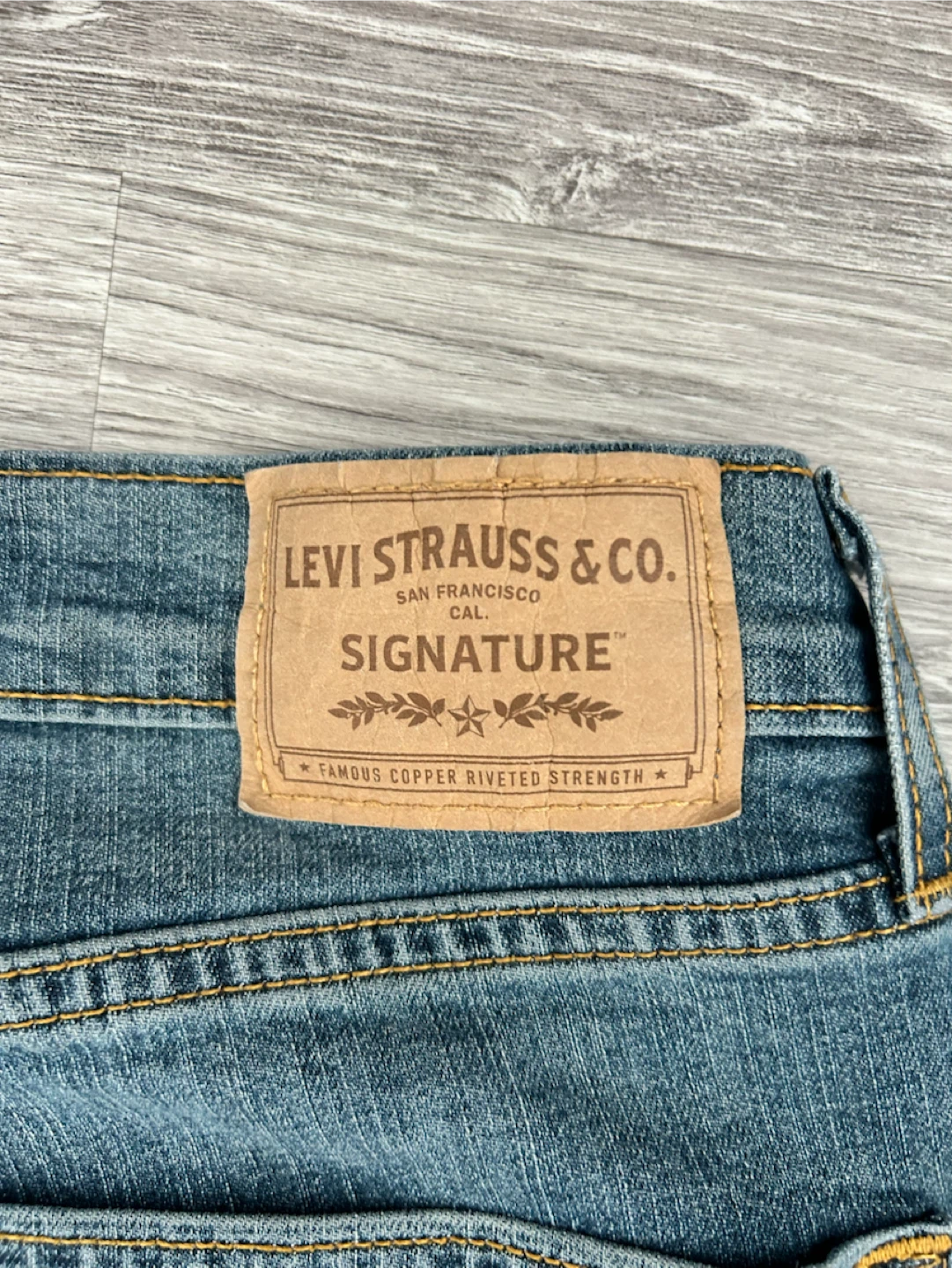 Levi Strauss Signature Straight Jeans - photo 3