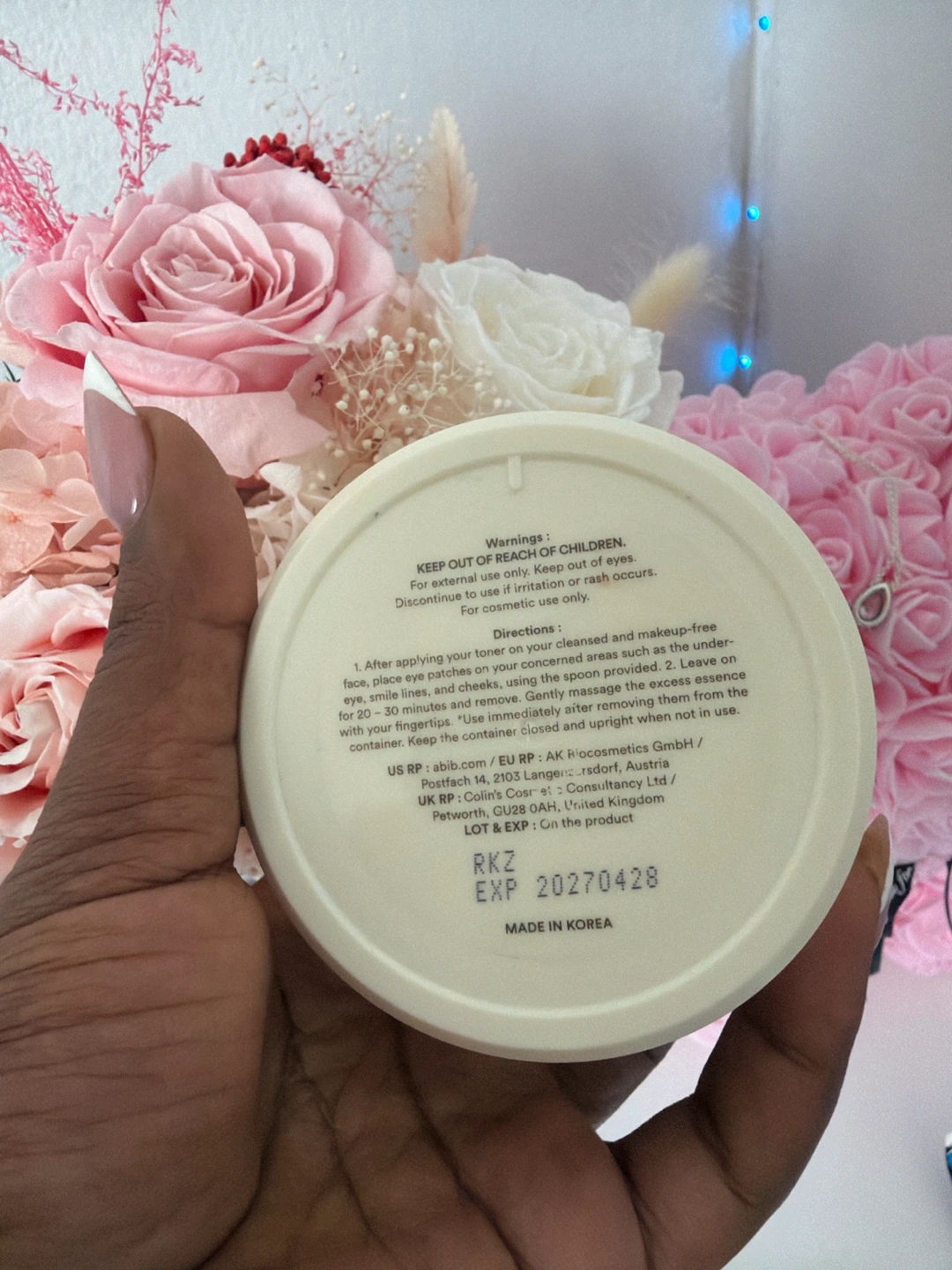 Abib Collagen Eye Patch Jericho Rose Jelly - photo 3