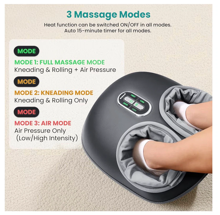 Nekteck Shiatsu Foot Massager Machine with Heat F11 - photo 3