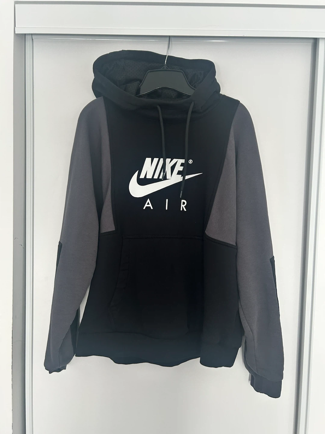Black and Grey Nike hoodie