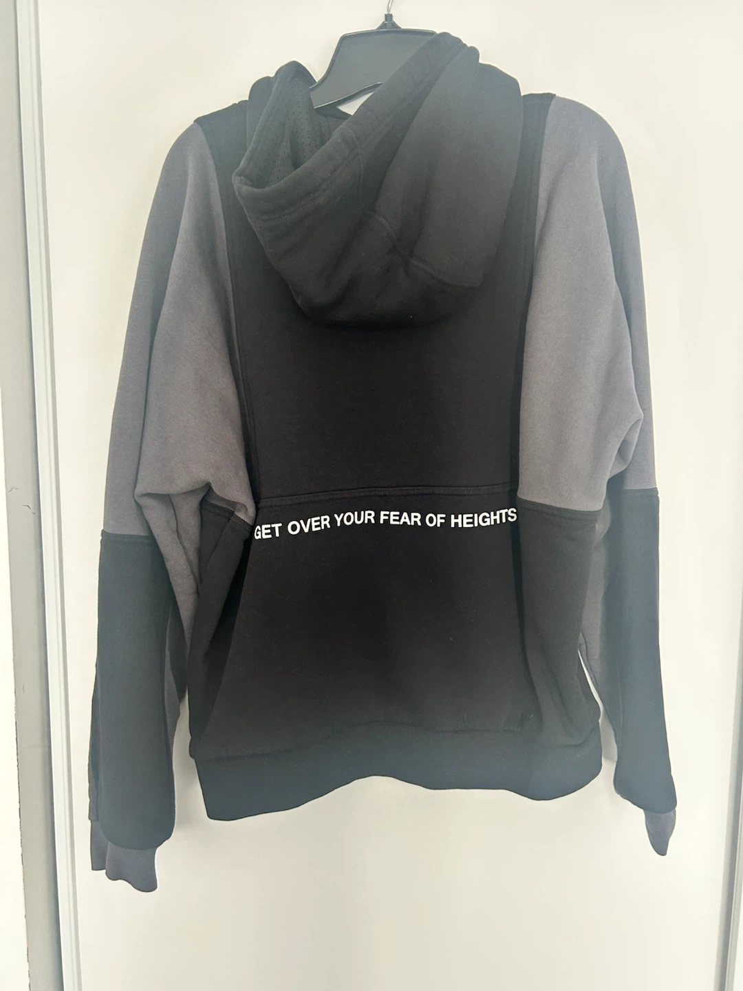 Black and Grey Nike hoodie - photo 2