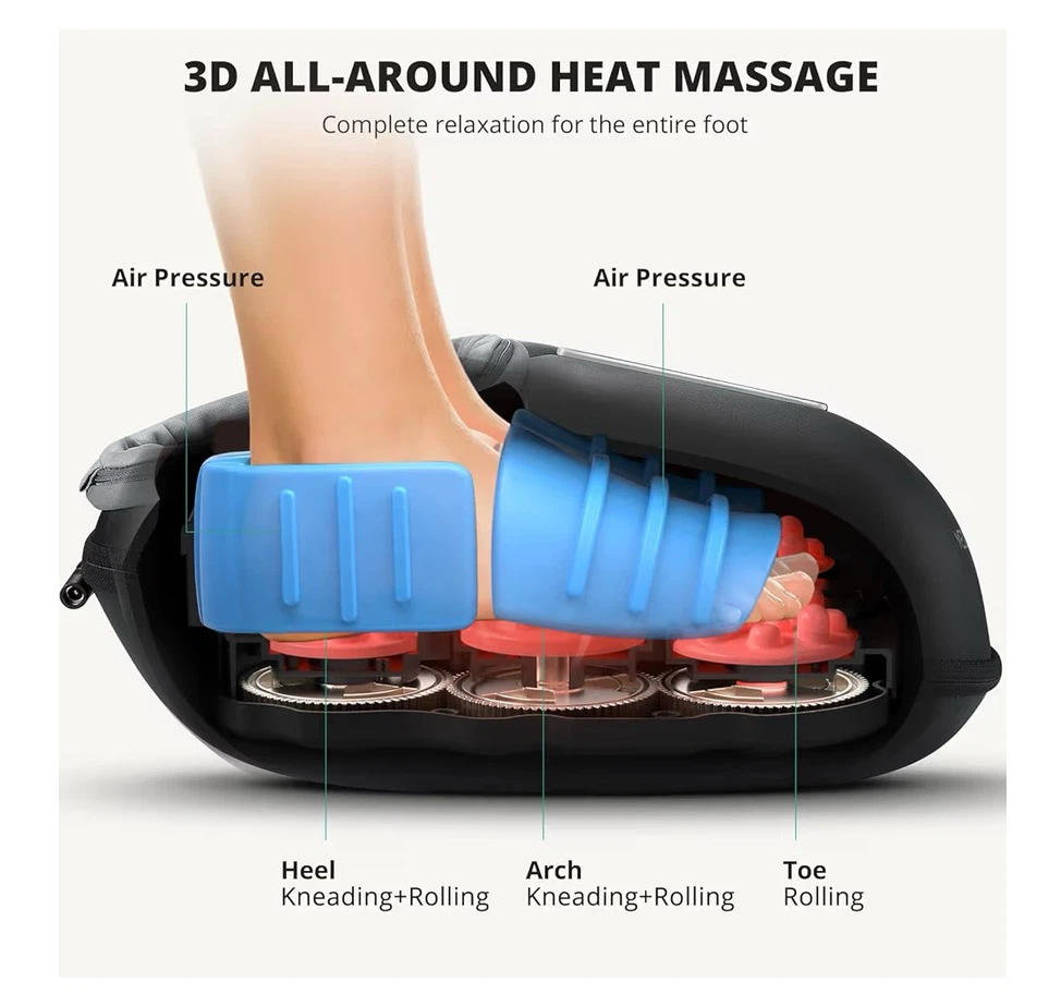 Medcursor Electric Shiatsu Foot Massager F12 - photo 5