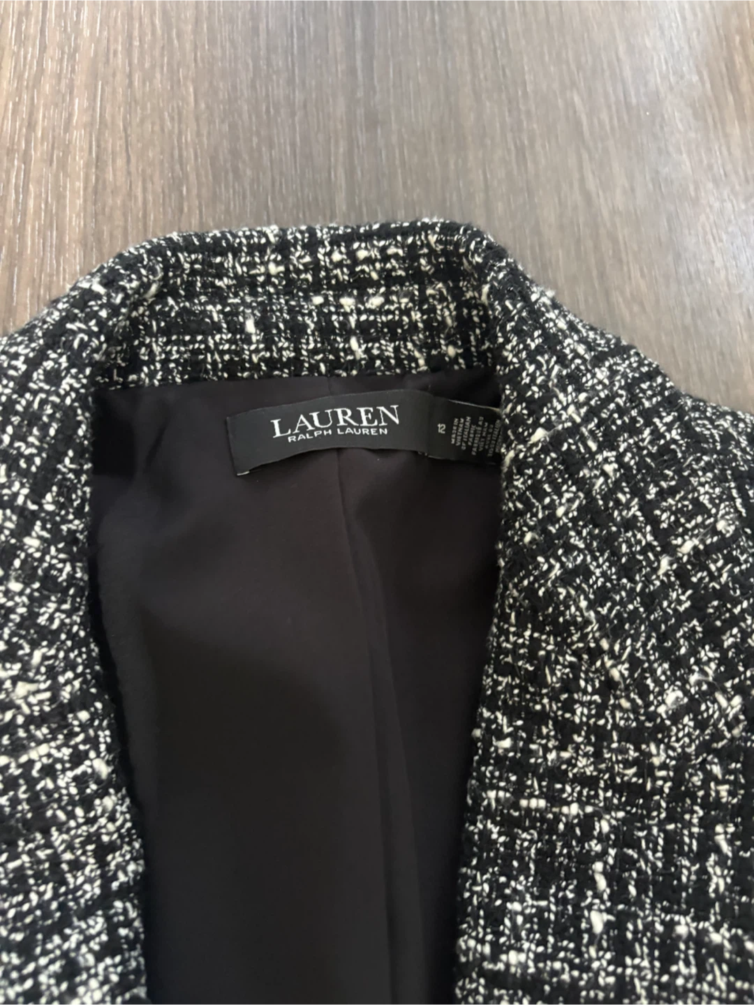 Lauren Ralph Lauren Tweed Double-Breasted Blazer - photo 2