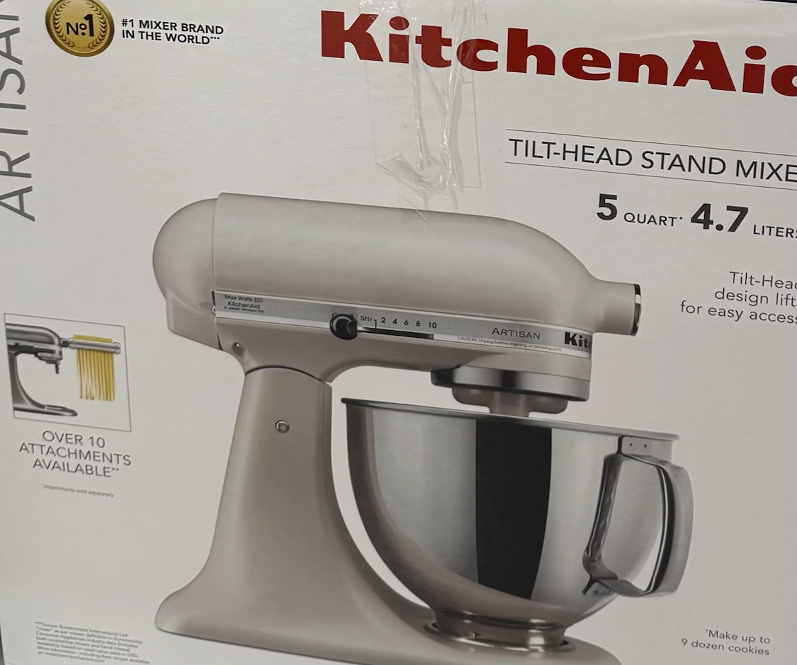 New kitchenAid Artisan Tilt-Head Stand Mixer - Matte Milkshake - photo 2
