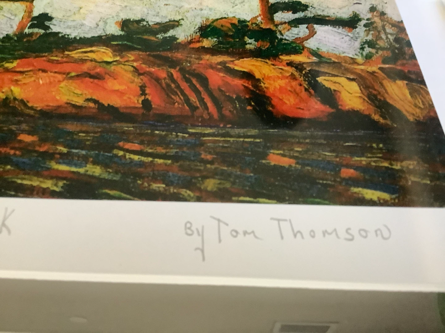 Tom Thomson’s Printer’s Proof Ltd Ed Print “Split Rock” 🐞 - photo 5