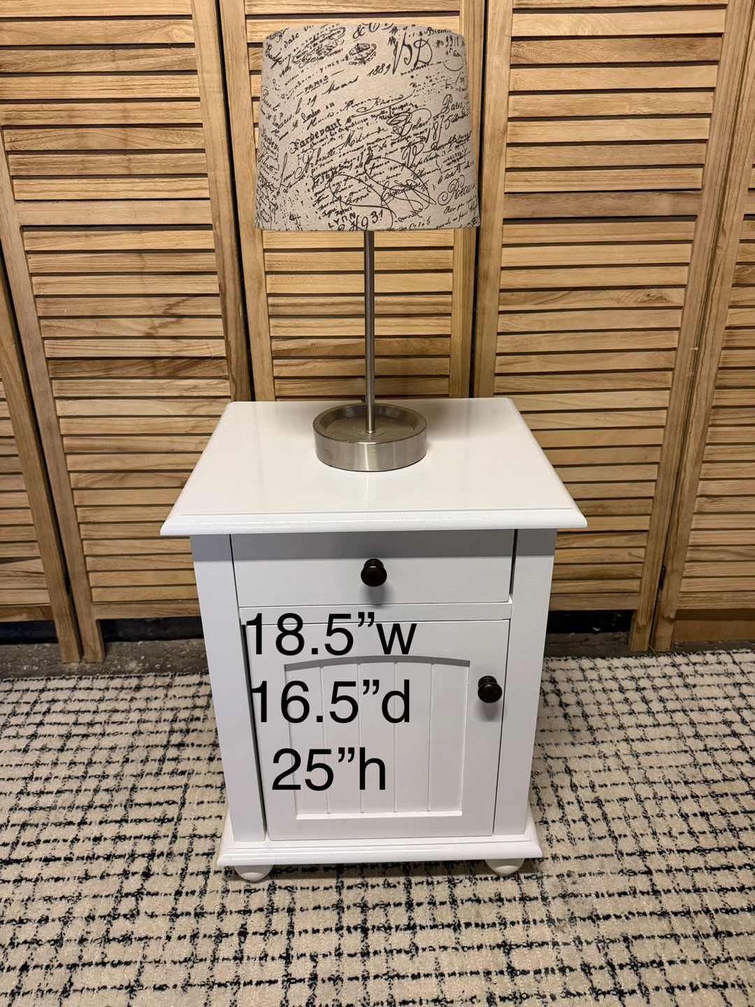 White Nightstand - photo 5