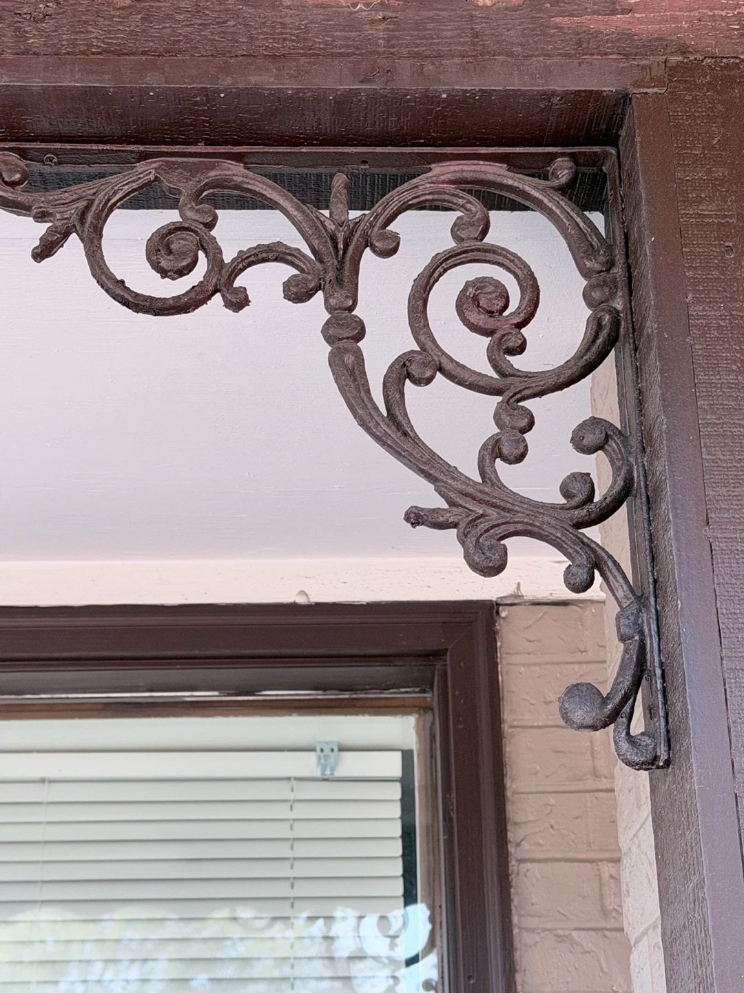 Ornate Cast Iron Corbel Shelf Bracket