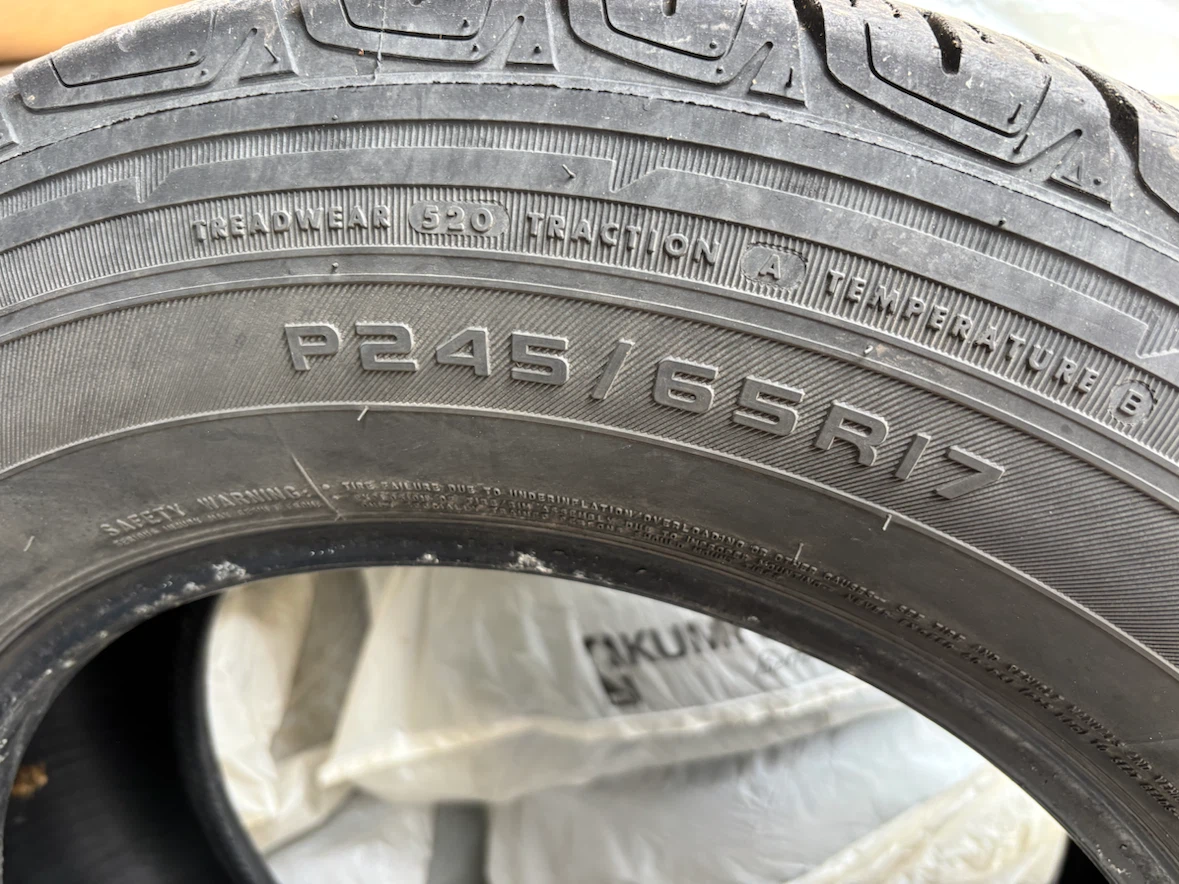 Firestone Destination P245/65R17 Tires