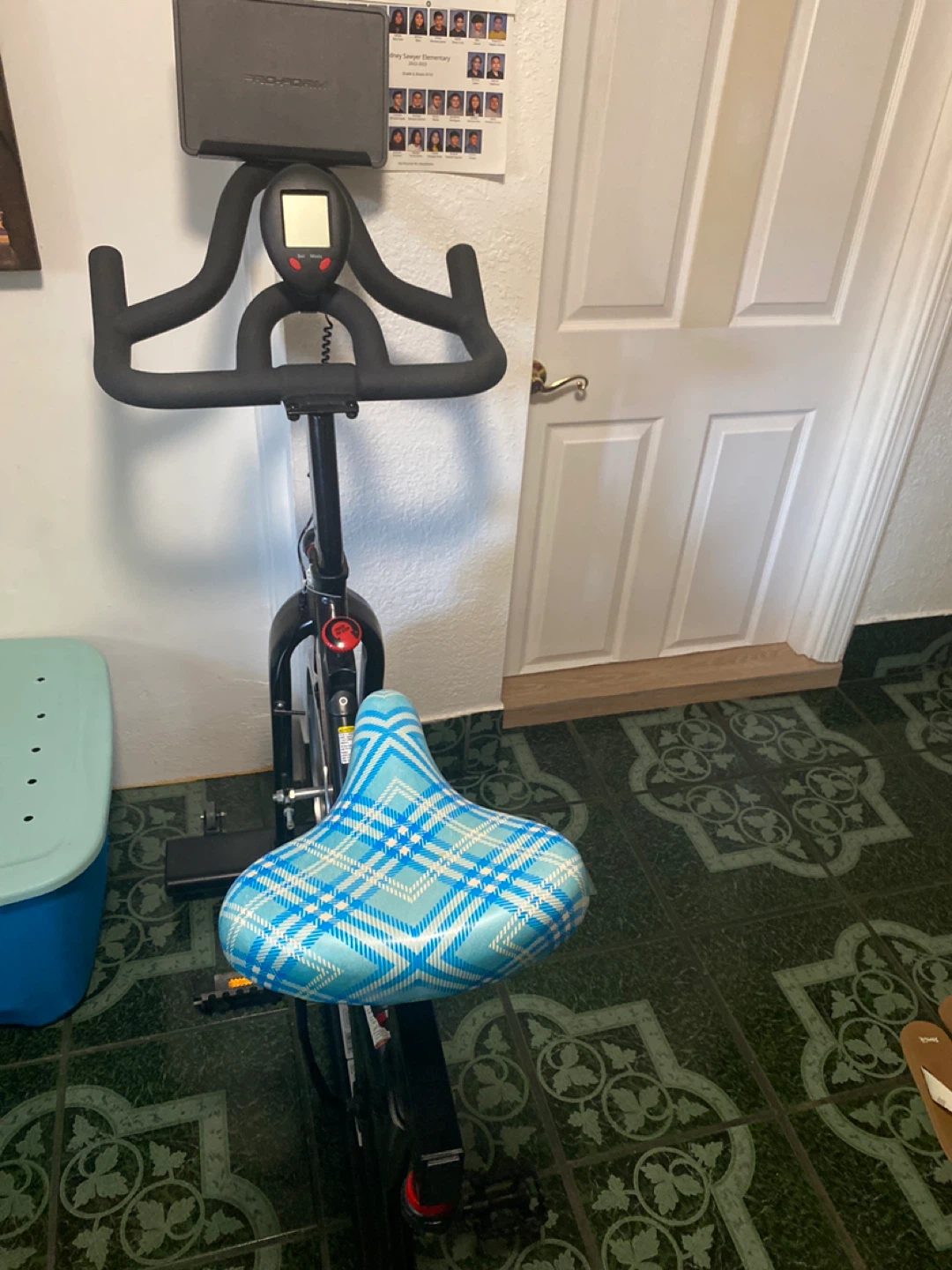 Bicicleta para hacer ejercicio