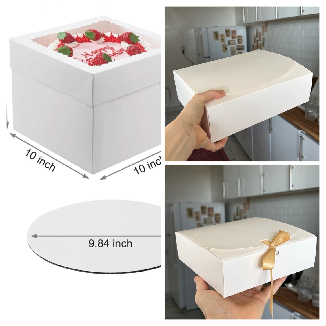 Cake boxes, desert boxes