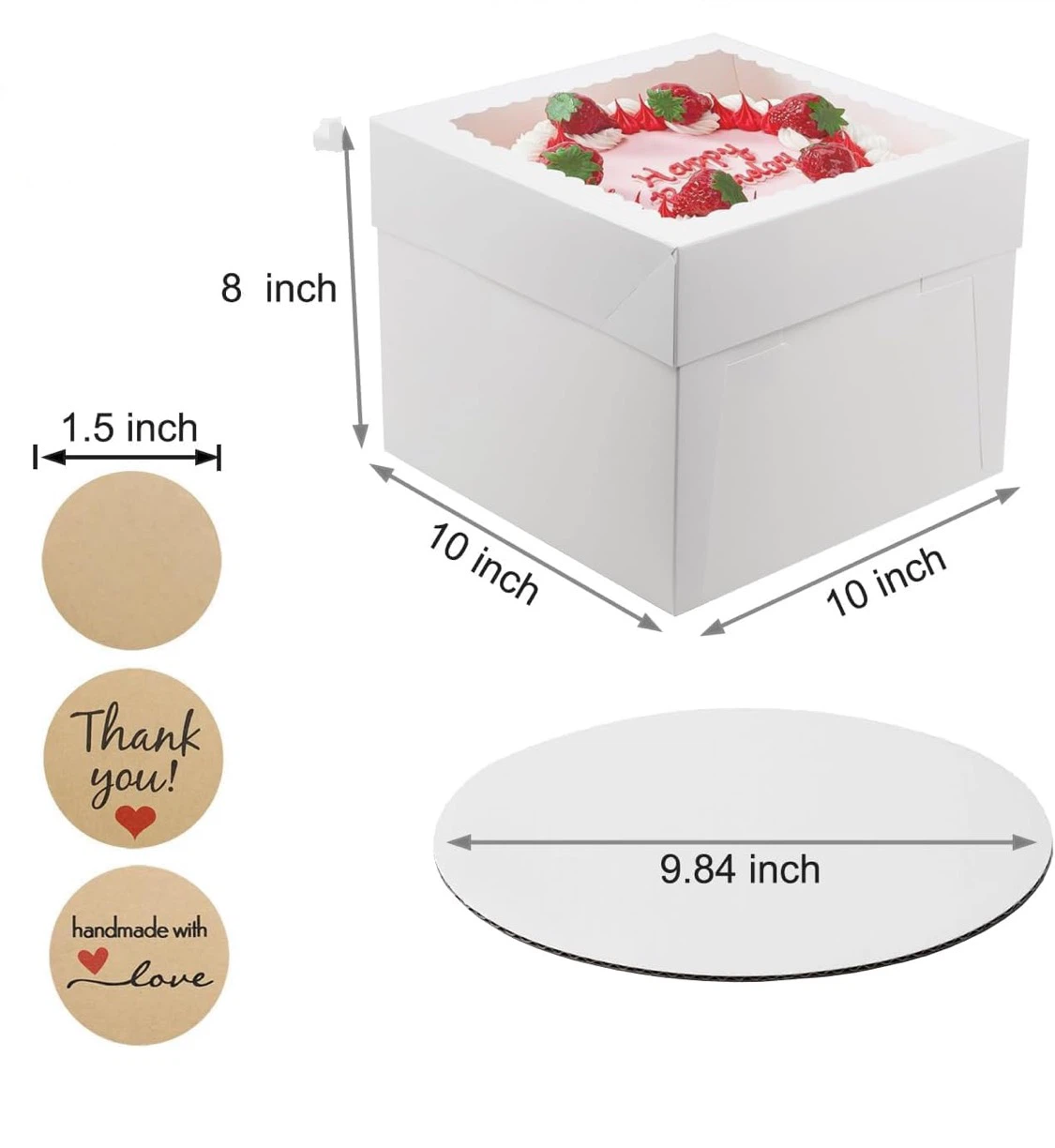 Cake boxes, desert boxes - photo 5