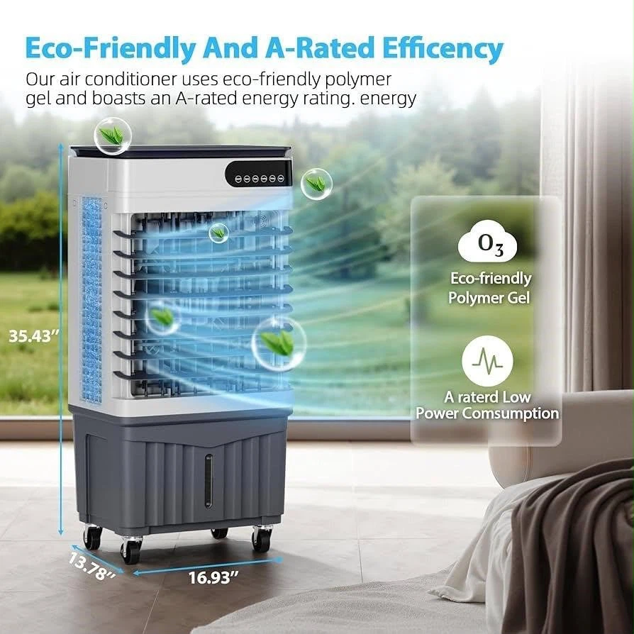 Portable Evaporative Air Cooler 8-Gallon Tank - photo 2