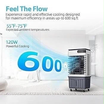 Portable Evaporative Air Cooler 8-Gallon Tank - photo 3