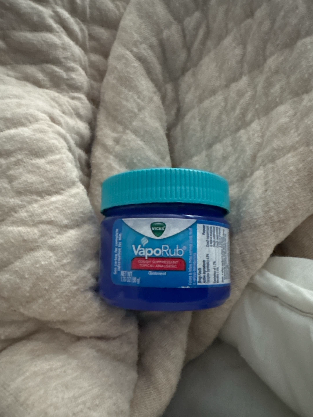 Vicks VapoRub Cough Suppressant Ointment 1.76 oz