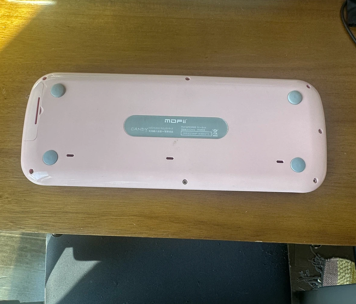 Pink Wireless Mechanical Keyboard and Mouse - photo 3