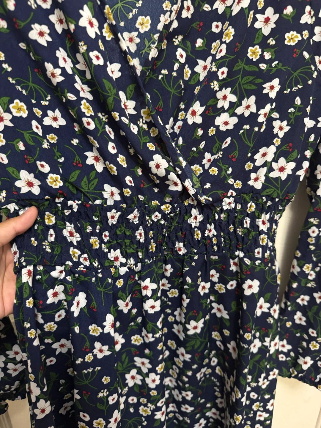 Women’s navy blue floral dress | Summer | Spring - photo 2