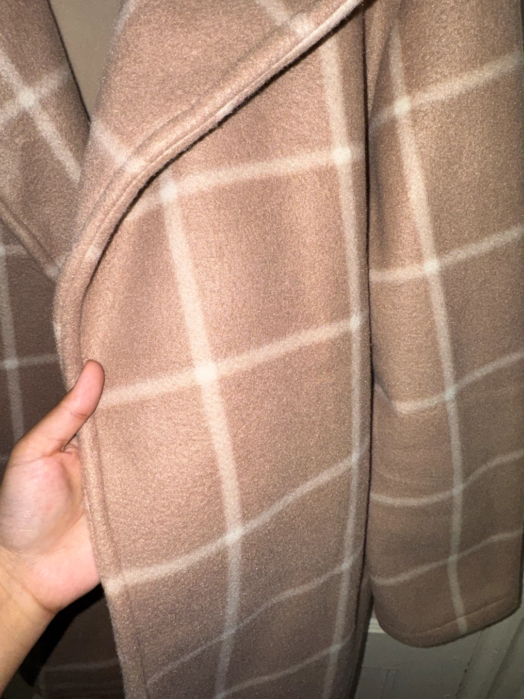 Cuyana Concepts Plaid Belted Coat - photo 2
