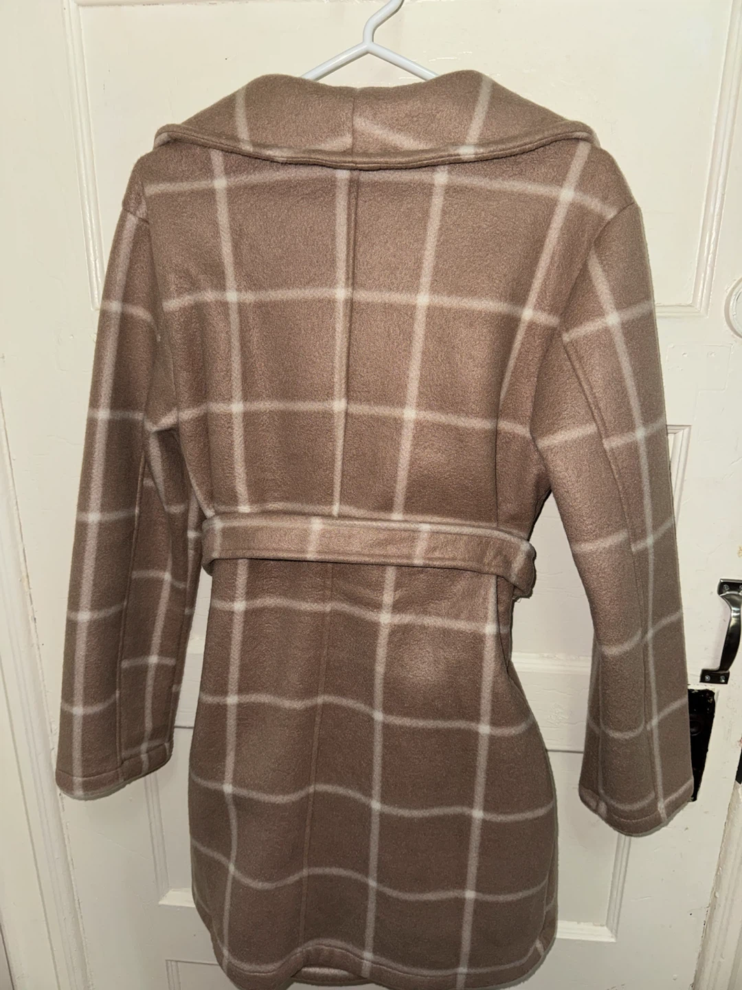 Cuyana Concepts Plaid Belted Coat - photo 5