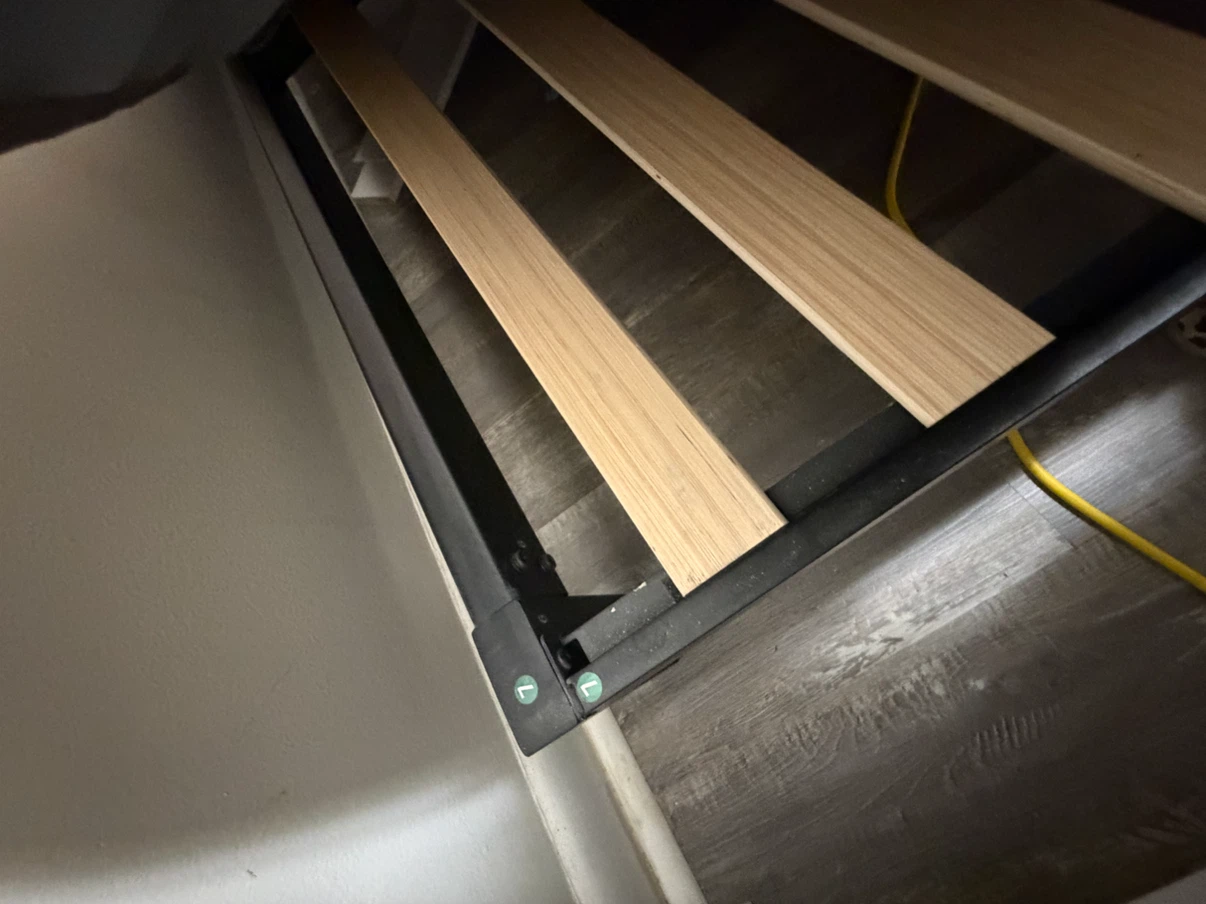 King Size Metal Bed Frame with a FREE king size mattress! - photo 4
