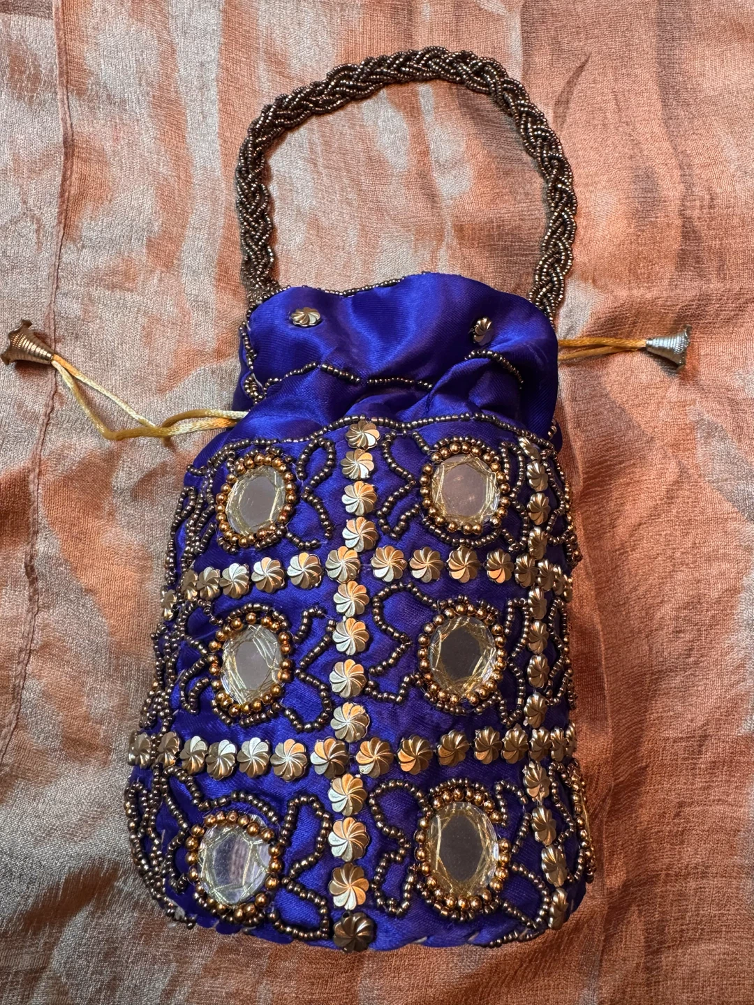 Handmade potli bags/ clutch/ purse - photo 2