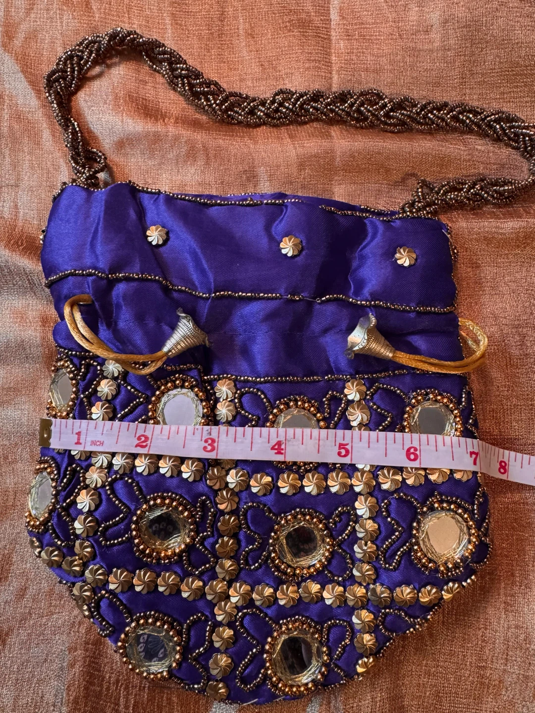 Handmade potli bags/ clutch/ purse - photo 4