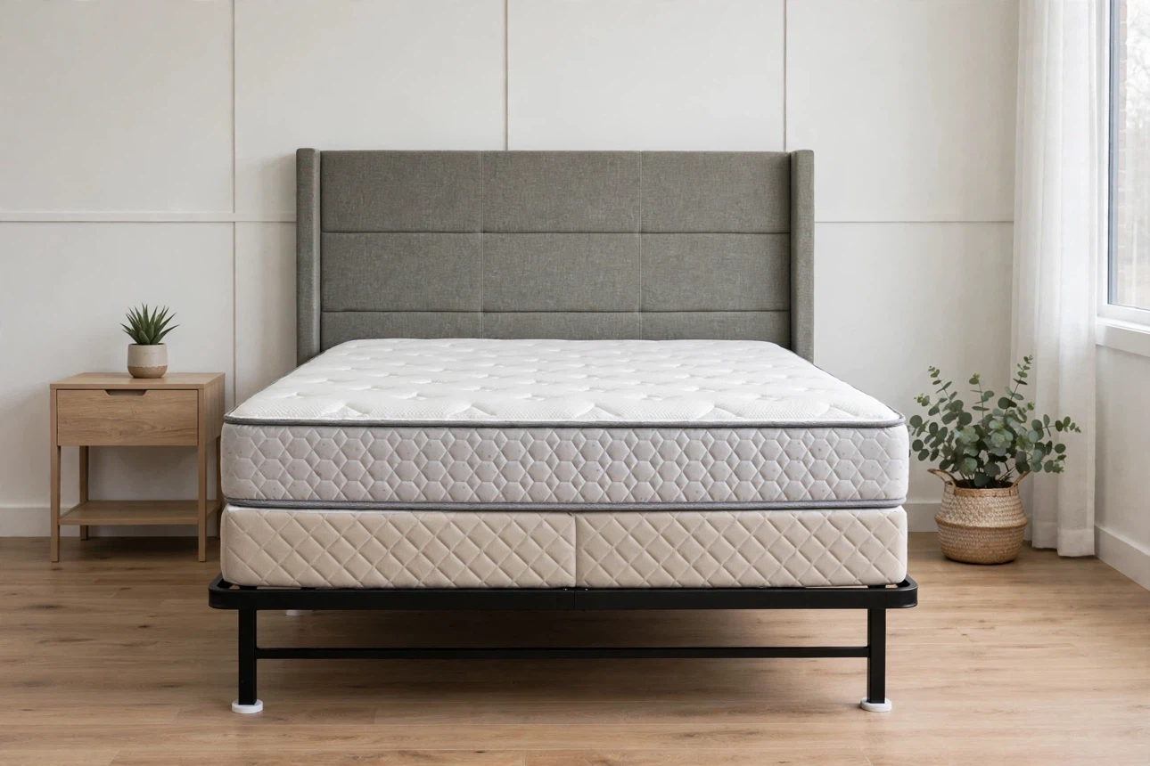 Complete Queen Bed Set – Excellent Condition | Clean mattress - photo 2
