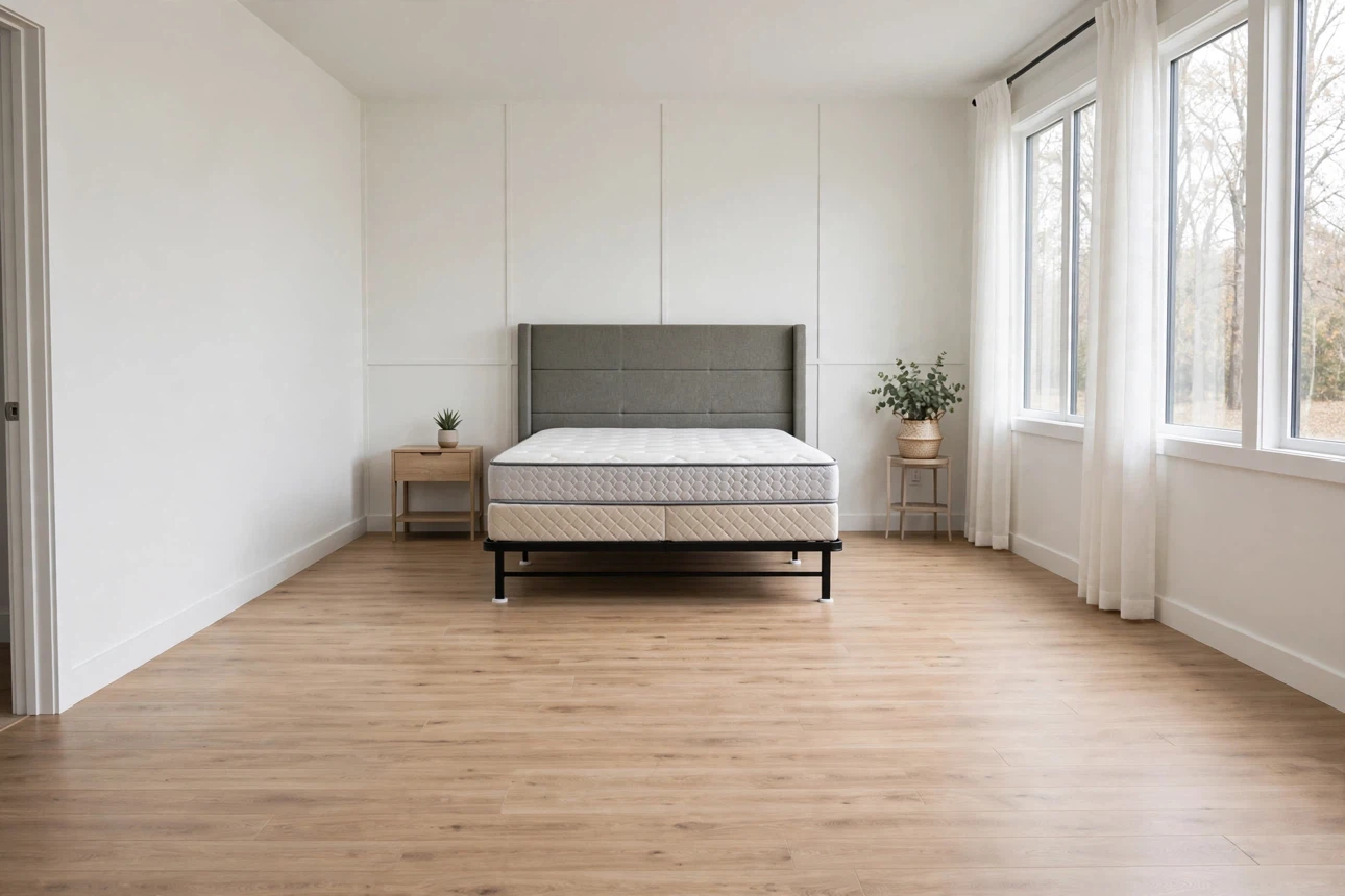 Complete Queen Bed Set – Excellent Condition | Clean mattress - photo 4