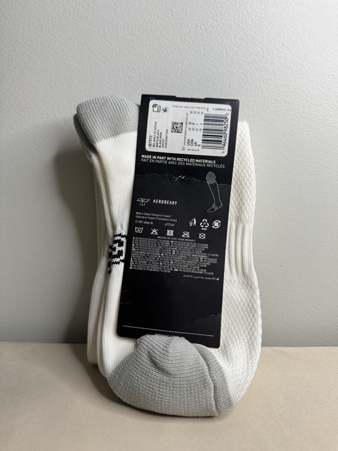 Adidas AEROREADY Long Sports Socks – Brand New - photo 3