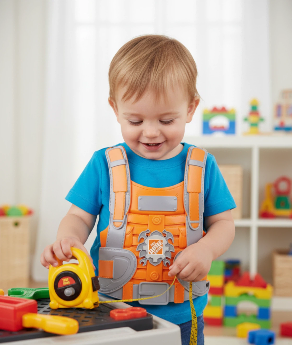 Black+Decker Kids Toy Workbench Tool Set