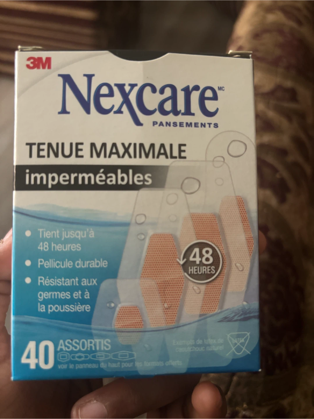 Nexcare Waterproof Bandages - 40 Assorted