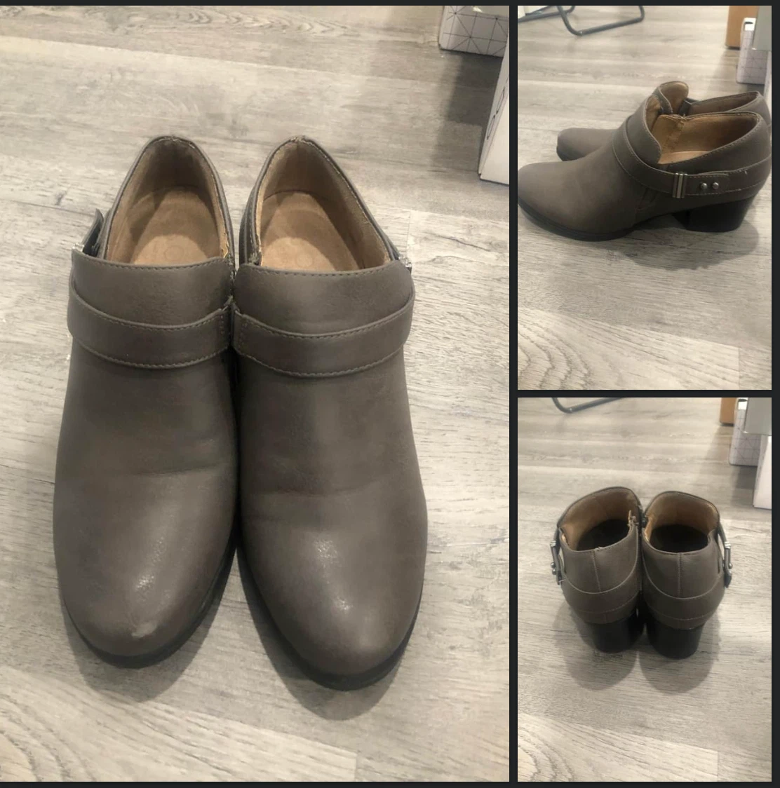 Women's Grey Ankle Boots