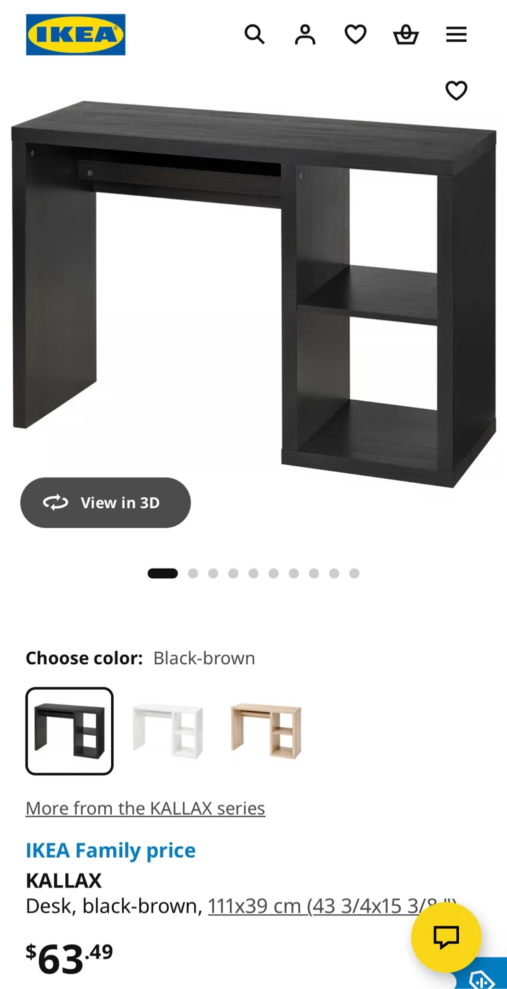 IKEA KALLAX Desk