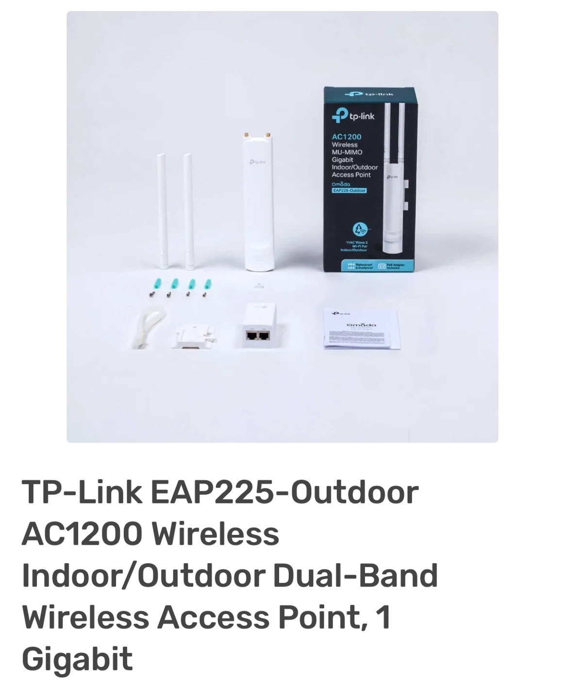 TP-Link EAP225 AC1200 Wireless Access Point