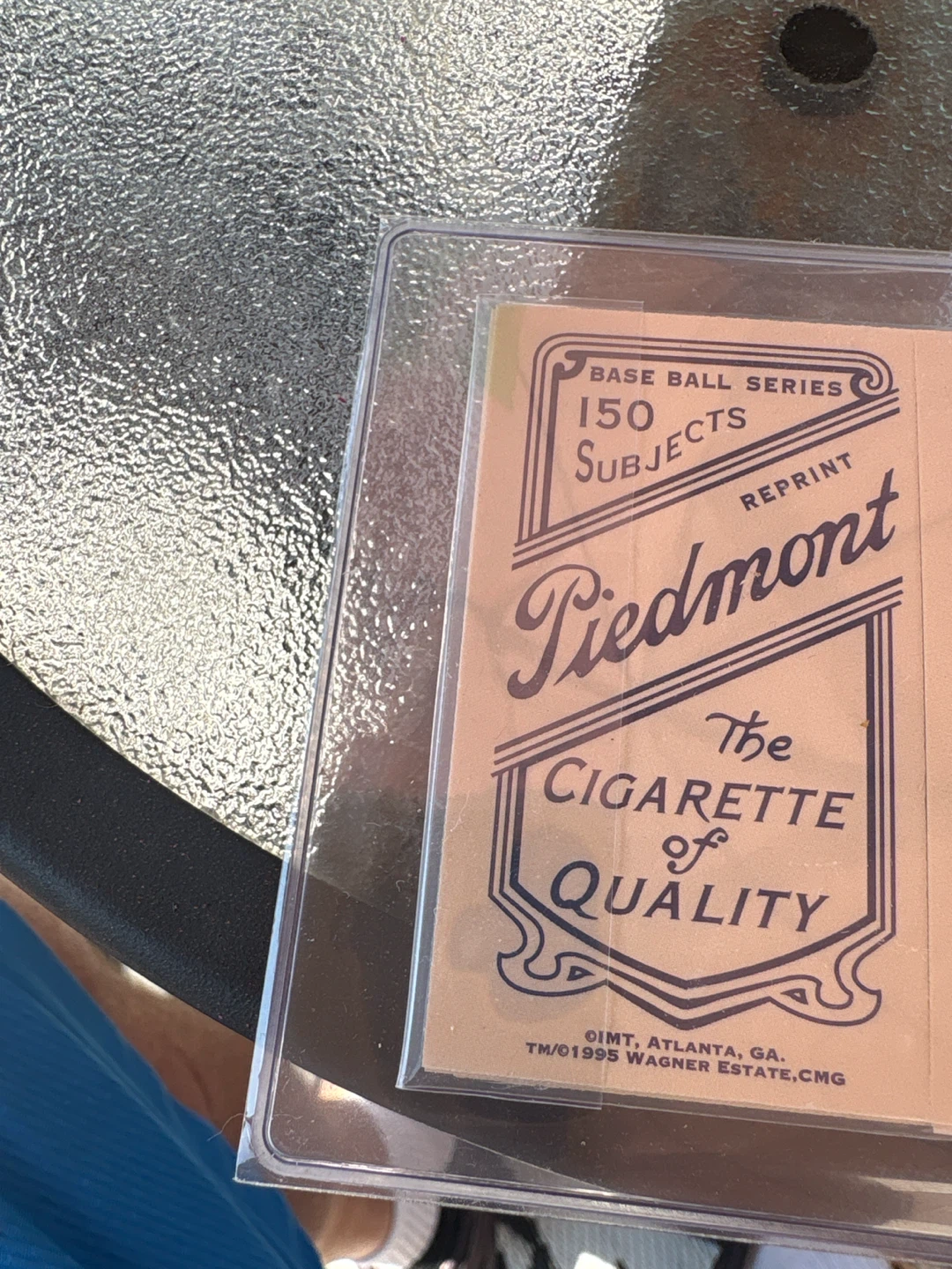 Piedmont Baseball Card Reprint - Honus Wagner - photo 2