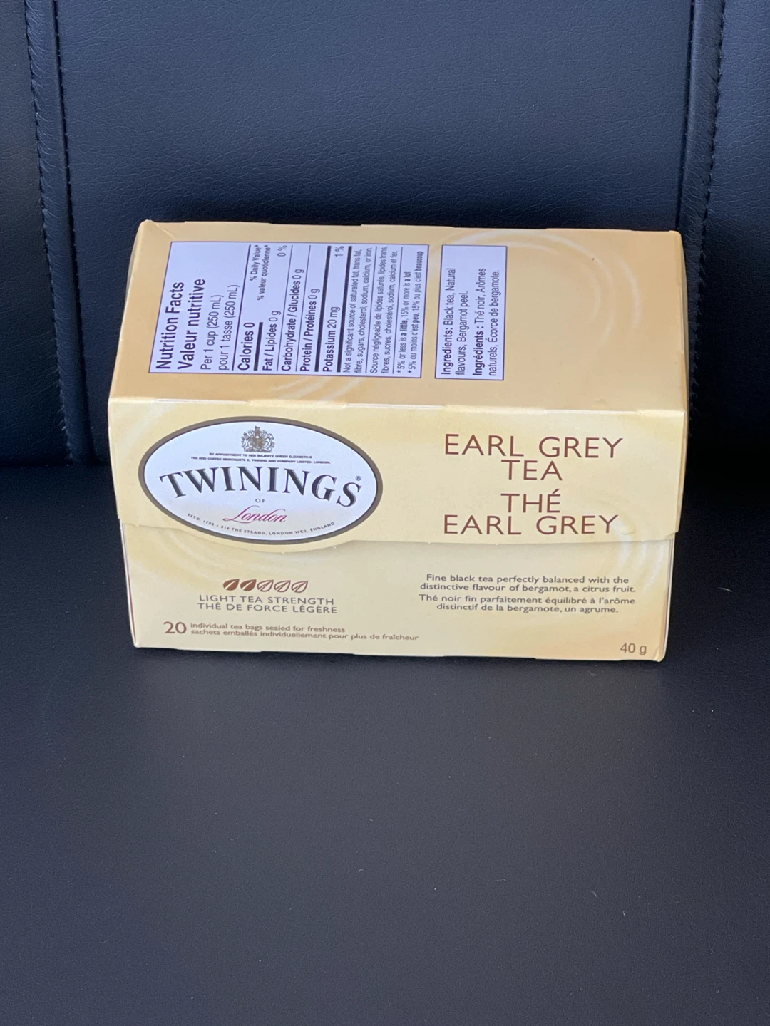 Twinings Earl Grey Tea - 20 Individual Bags