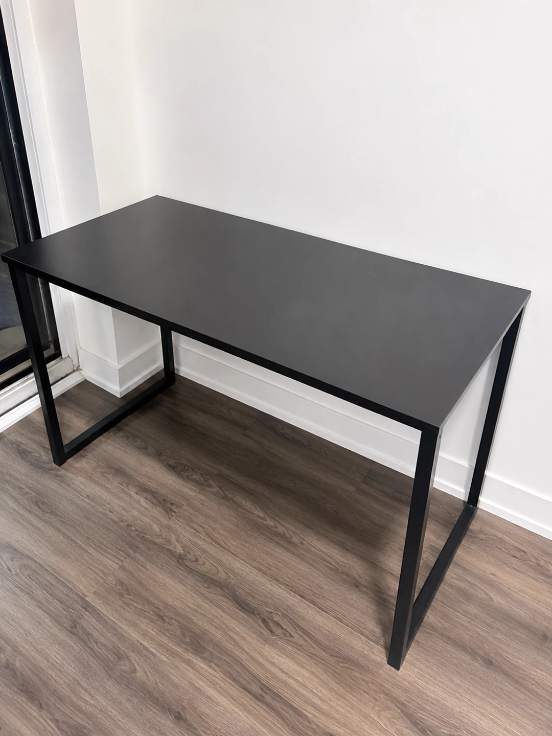 Black Metal Frame Computer Desk