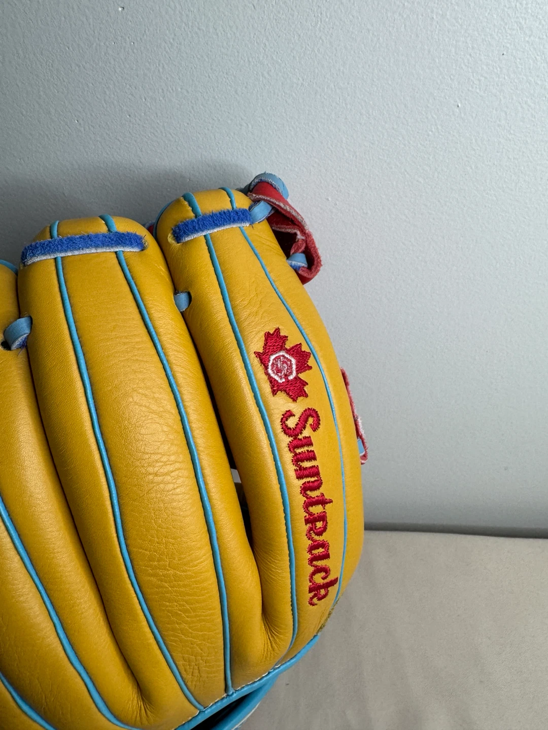 Handmade Leather Softball/Baseball Glove – Left Hand Throw - photo 3