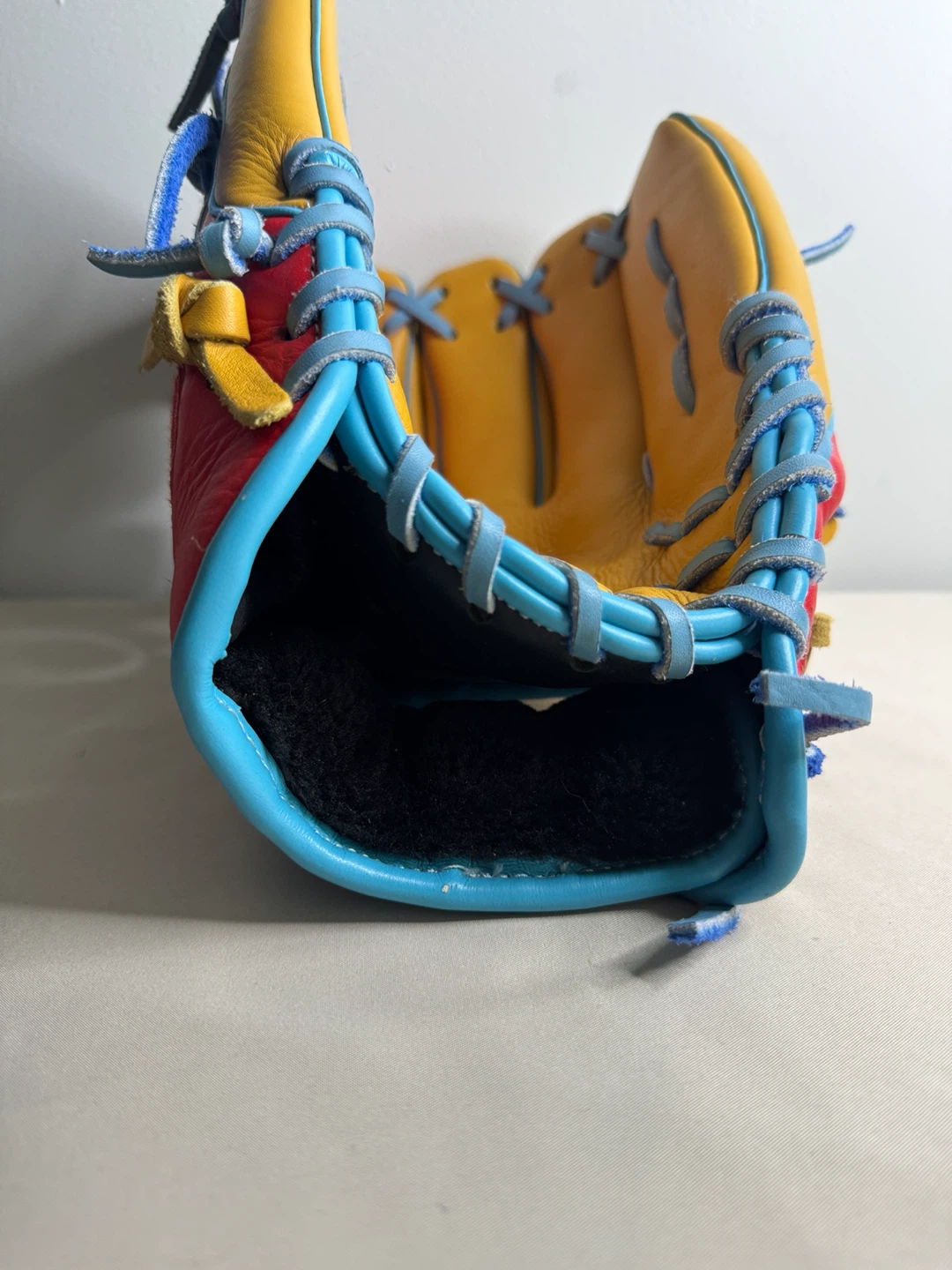 Handmade Leather Softball/Baseball Glove – Left Hand Throw - photo 4