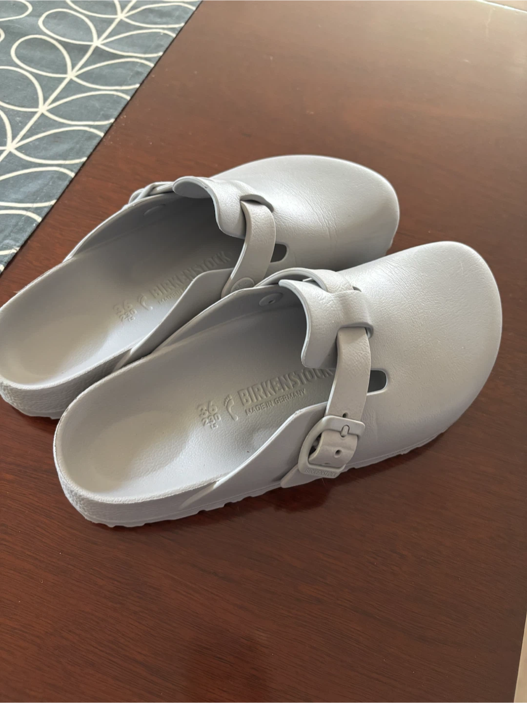 Birkenstock clogs size 36 rubber
