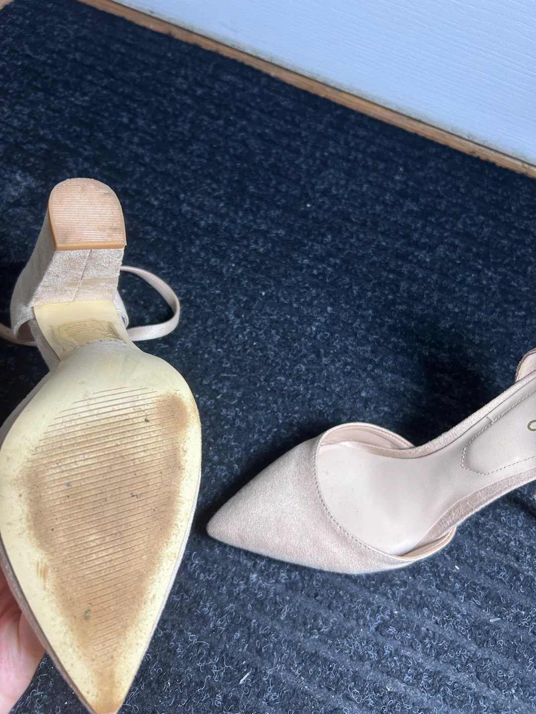 ALDO Suede Block Heel Pumps 7 - photo 2