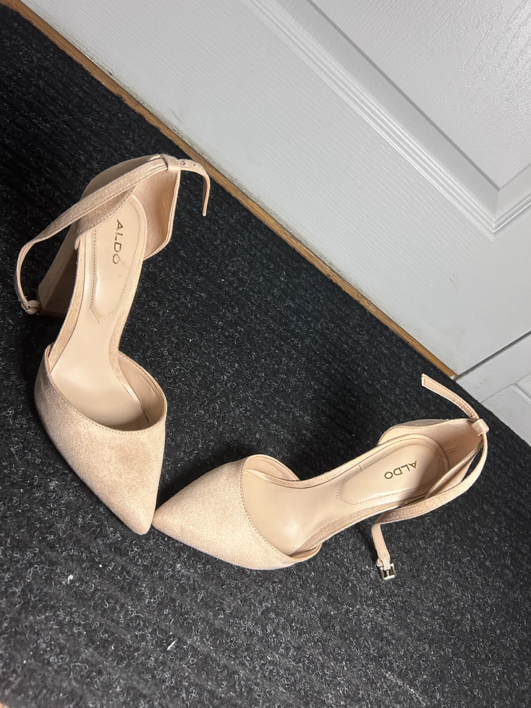 ALDO Suede Block Heel Pumps 7 - photo 3