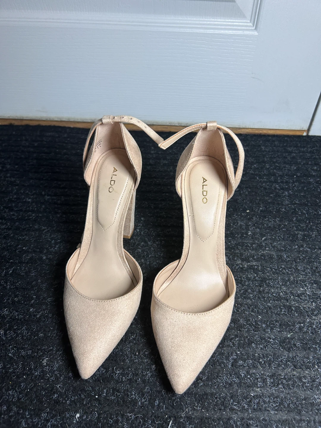 ALDO Suede Block Heel Pumps 7 - photo 5